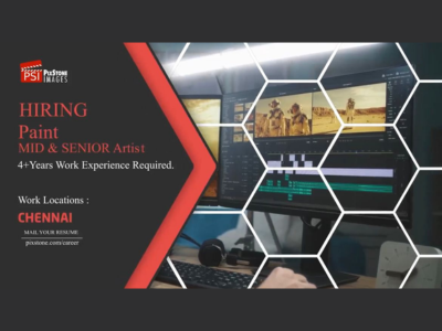 Paint Artists required at Pixstone Images Pvt Ltd