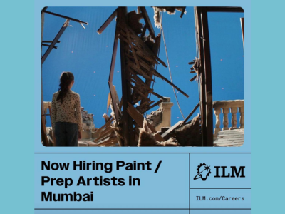 Paint  Prep Artist required at Industrial Light & Magic