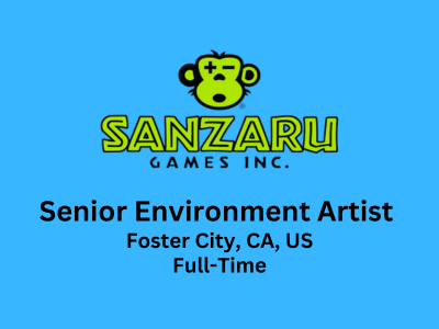 Sanzaru is looking for talented Environment Artists