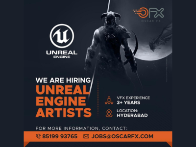 Unreal Engine Artists required at Oscar FX Studio
