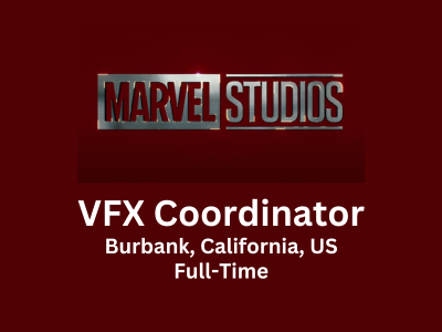 VFX Coordinator required at Marvel Studios