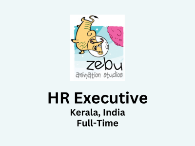 Zebu Animation Studios is hiring HR Executives