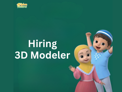 Al Qolam Pictures is looking for 3D Modeler