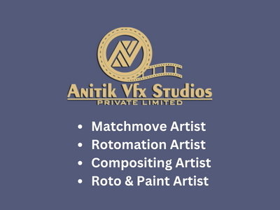 AniTik VFX Studios is hiring for multiple jobs