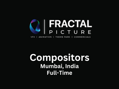 Fractal Picture is hiring Junior & Mid-Level Compositors