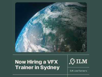 Industrial Light & Magic is looking for VFX Trainer