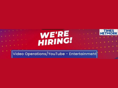 Job at TIMES NETWORK for Video OperationsYouTube