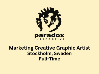Marketing Creative Graphic Artist required at Paradox