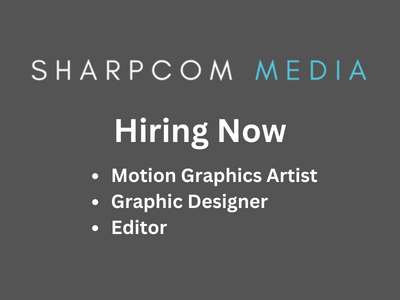 Multiple job openings at Sharpcom Media