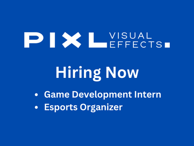 PIXL Visual Effects hiring for jobs & internships