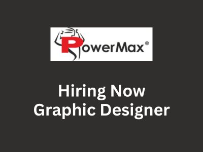Powermax Fitness is looking for Graphic Designer