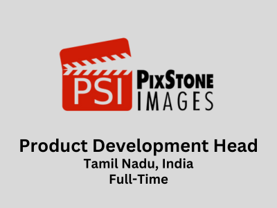 Product Development Heads required at PixStone Images