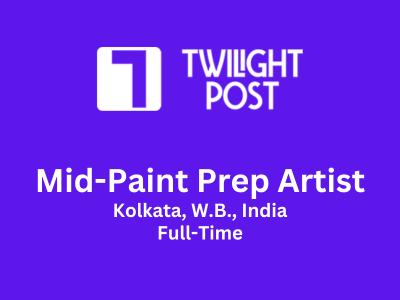 Urgent Hiring for Mid-Paint Prep Artist at Twilight Post
