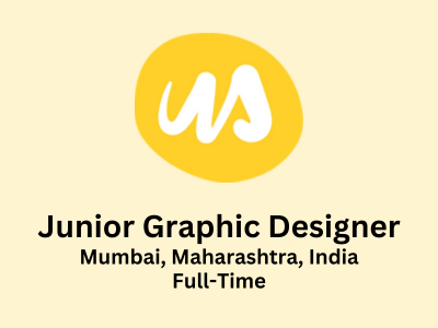 Urvi Shah Design is looking for Junior Graphic Designer
