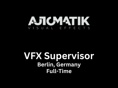 VFX Supervisor required at Automatik VFX Studio