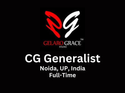 CG Generalist required at GelaroGrace Studio