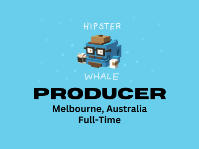 Hipster Whale is seeking a talented Producer