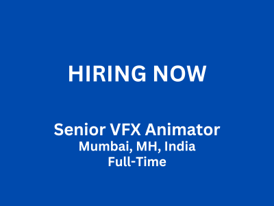 Job opening for Senior VFX Animator