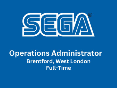 SEGA is looking for Operations Administrator