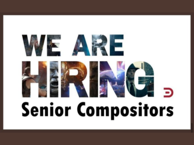 Senior Compositors are required at Digital Domain