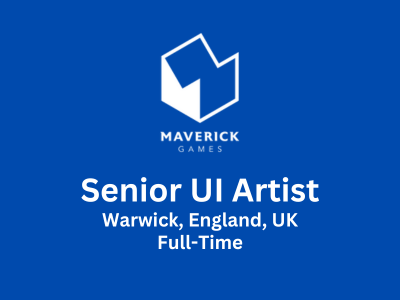 Senior UI Artist required at Maverick Games