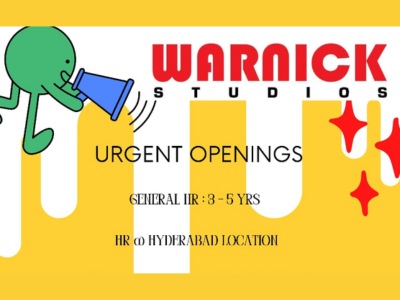 Warnick Studio is looking for General HR