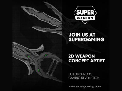 2D Weapon Concept Artist required at SuperGaming