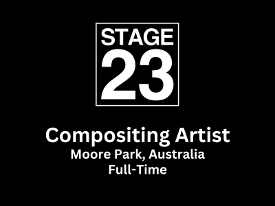 Compositing Artist required at Stage 23 studio