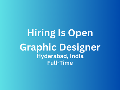 Hiring Mid-Level Graphic Designer for Social Media