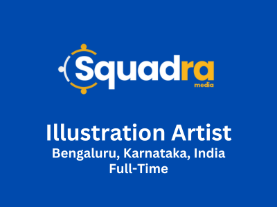 Illustration Artist required at Squadra Media