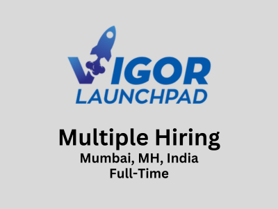 Latest job openings at Vigor LaunchPad
