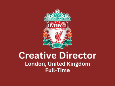 Liverpool FC is looking for Creative Director