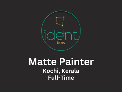 Matte Painter required at Ident VFX Lab