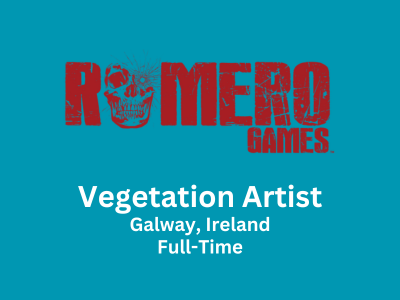 Romero Games Ltd is looking for an inspiring Vegetation Artist