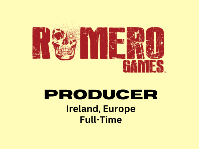 Romero Games is looking for an experienced Producer