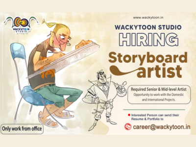 Storyboard Artist required at Wackytoon Studio