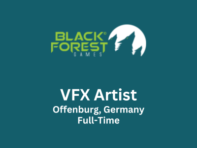 VFX Artist required at Black Forest Games