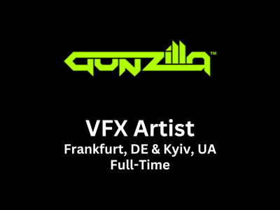 VFX Artist required at Gunzilla Games
