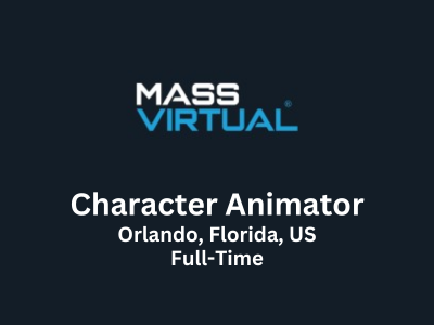 Character Animator required at Mass Virtual, Inc.