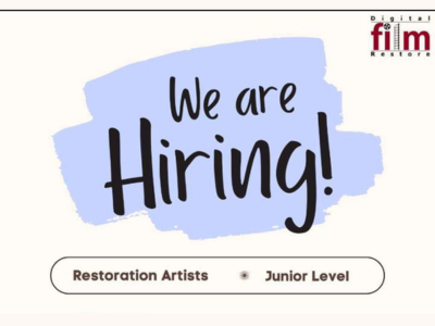 Film Restore is hiring for Restoration Artists