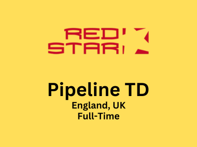 Job opening for Pipeline TD at Red Star 3D