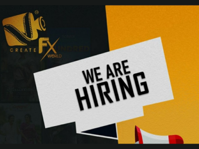 Latest job openings at VcreateFX World Pvt Ltd