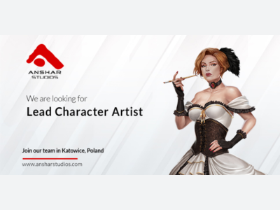 Lead Character Artist required at Anshar Studios