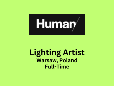 Lighting Artist required at Human.Film