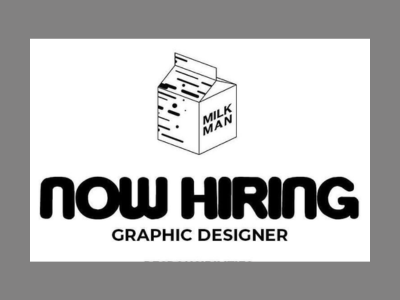MILKMAN is seeking for experienced Graphic Designer