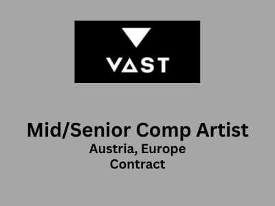 MidSenior Comp Artist required at VAST GmbH