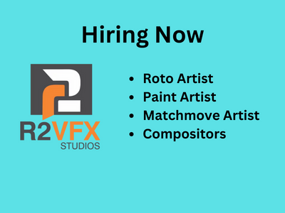 Multiple job openings at R2VFX Studios