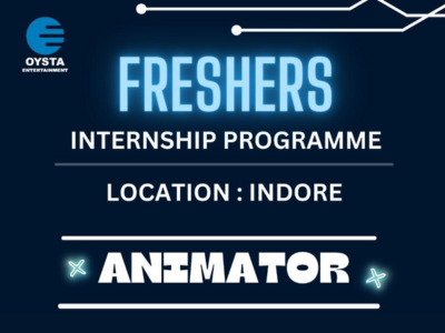 Oysta Entertainment Freshers Internship Programme for Animators