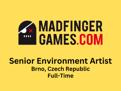 Senior Environment Artist required at Madfinger Games