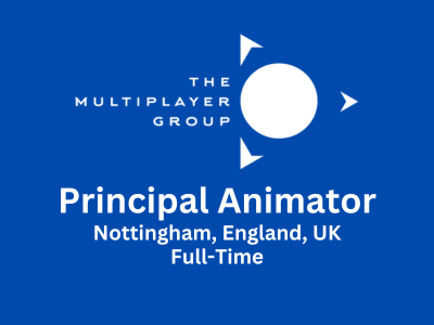 The Multiplayer Group is hiring Principal Animator